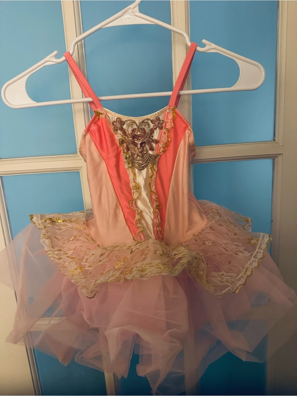 Girls Pink Ballet Tutu Costume